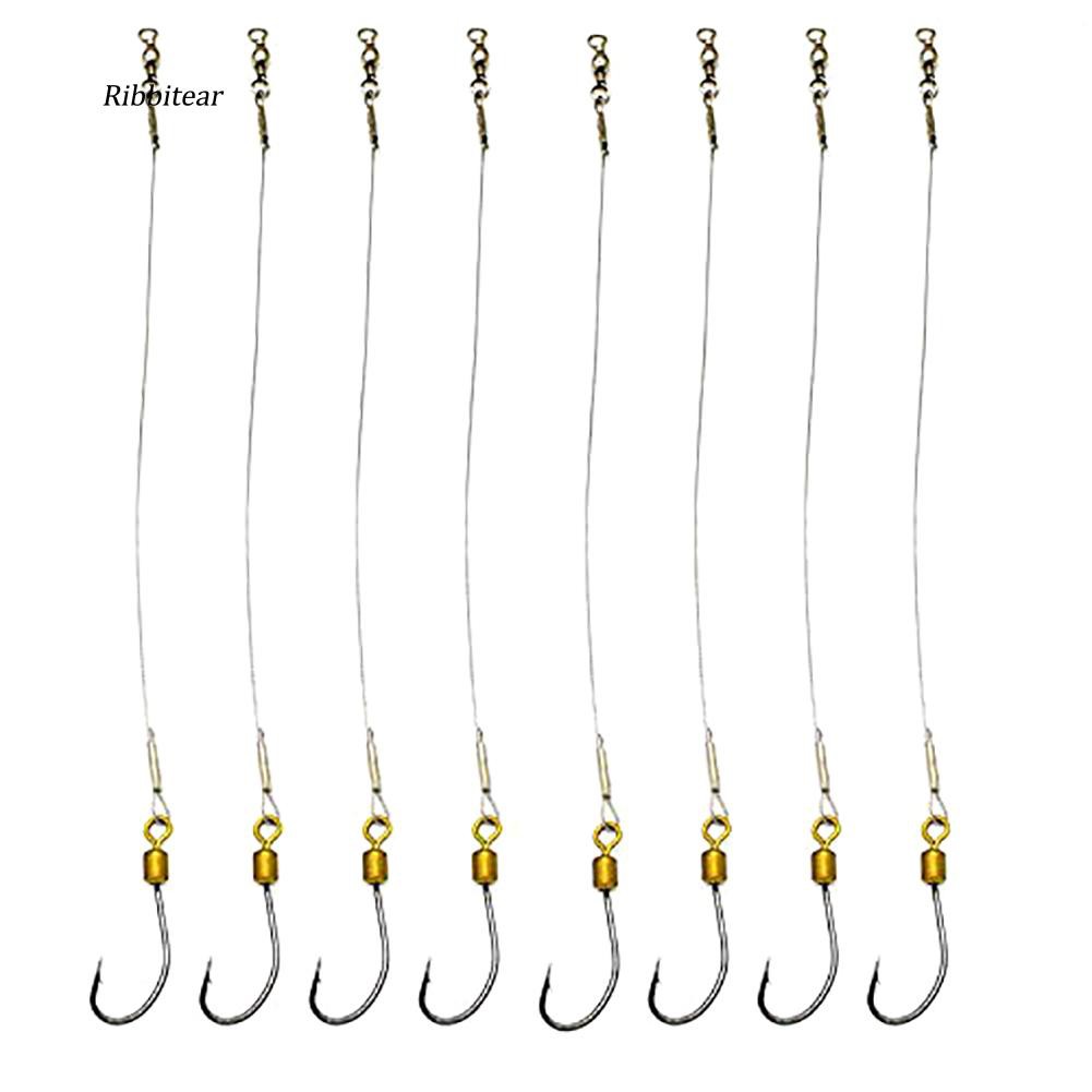 Bộ 5 Dây Móc Câu Cá Bằng Thép Không Gỉ Chất Lượng Cao