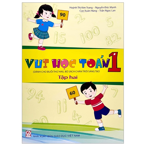 Sách Vui Học Toán 1 - Tập 2 (Dành Cho Buổi Thứ Hai - Bộ Sách Chân Trời Sáng Tạo)
