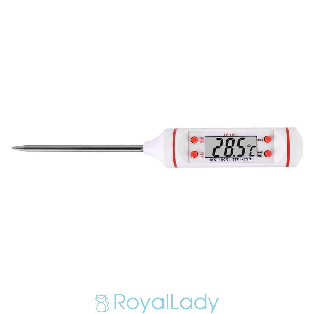Digital Food Thermometer Kitchen BBQ Meat Probe Temperature Meter Large Display