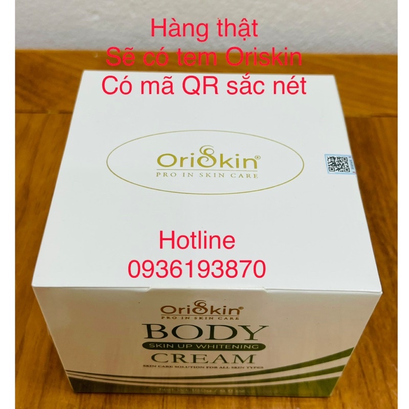 ✅ Kem Dưỡng Trắng Da Body Oriskin Body Skin Up Whitening Cream  [CHÍNH HÃNG] ❤️ Oriskin Body Dưỡng Trắng Da Toàn Thân