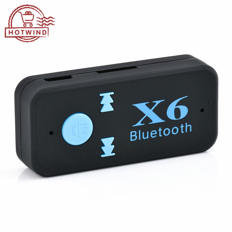 USB bluetooth không dây HW hỗ trợ khe cắm thẻ TF