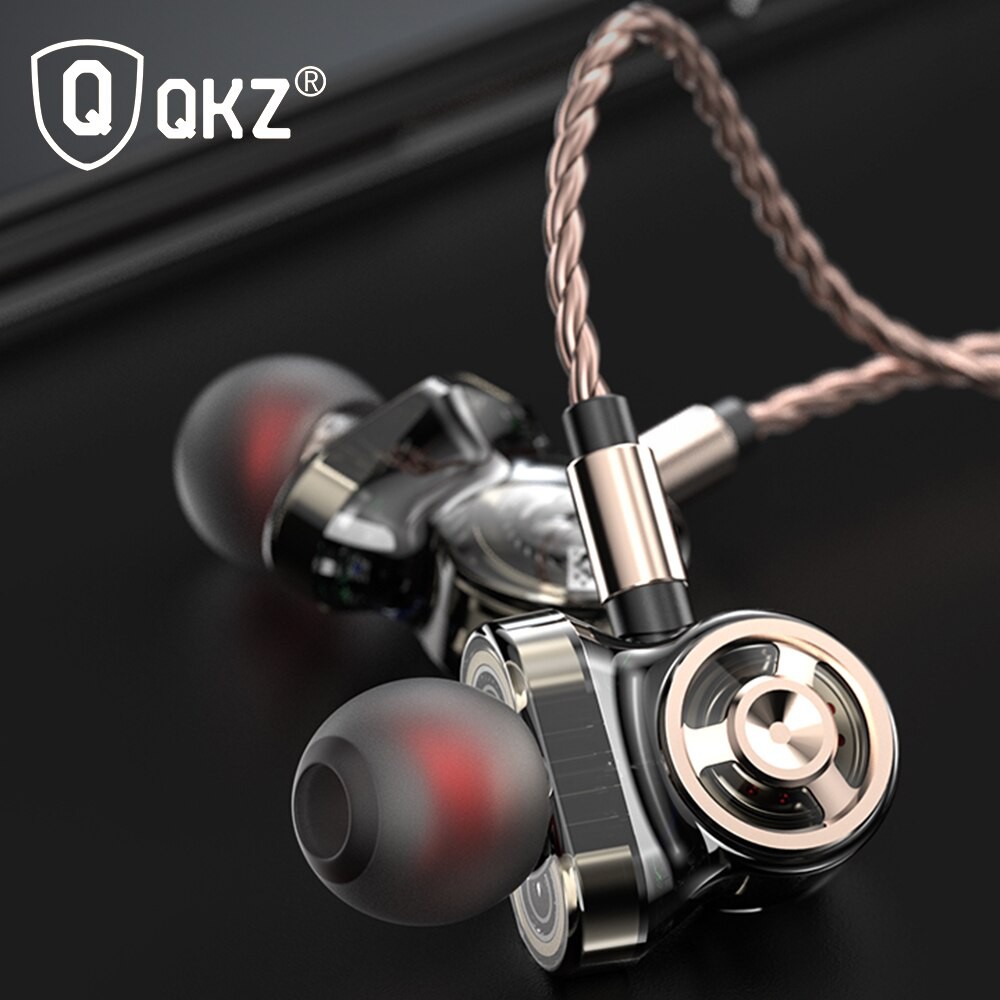 Tai Nghe Kiểm Âm QKZ CK10 - 6 driver dynamic âm bass cực mạnh