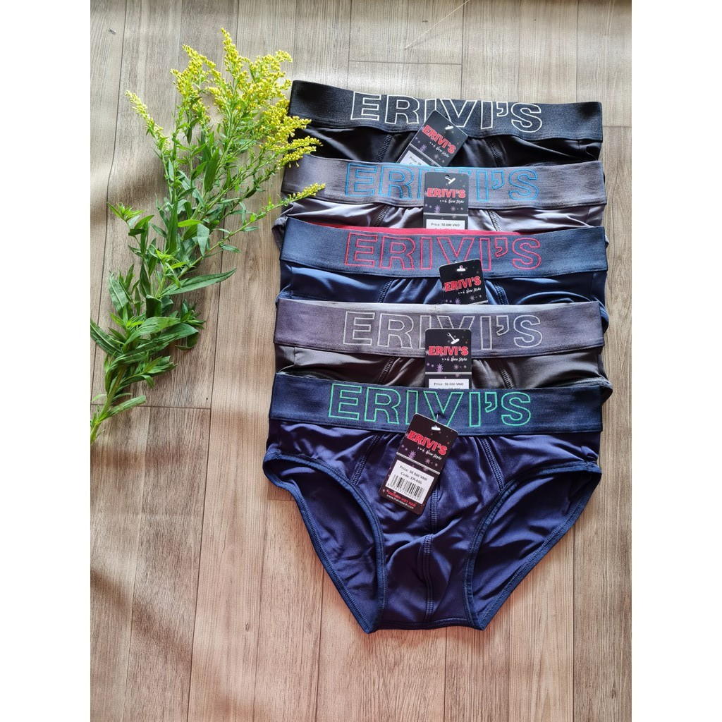 Quần Xì Nam ERIVI'S LƯNG BÓNG 5cm Thun Lạnh ER-050, phù hợp với giới trẻ