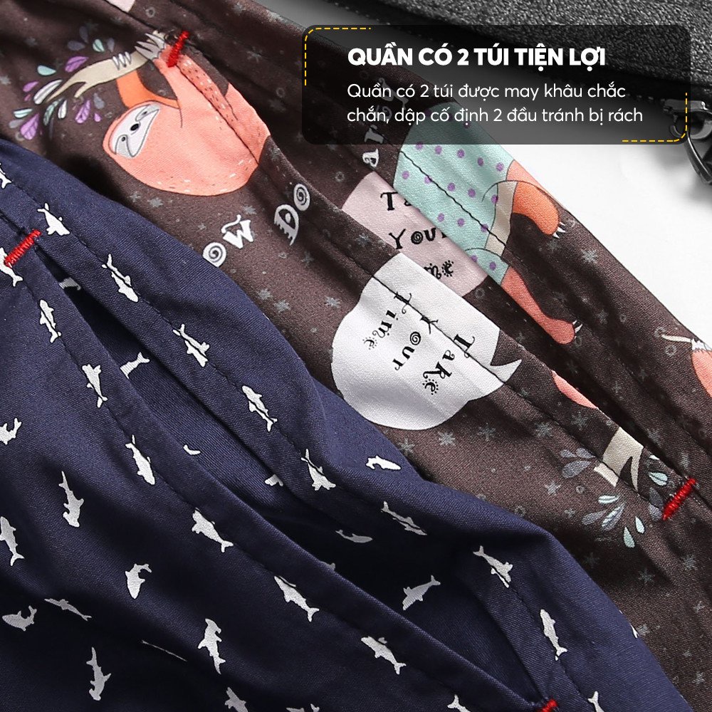Quần đùi nam mặc nhà ZICO MENSWEAR size M từ 45-56kg