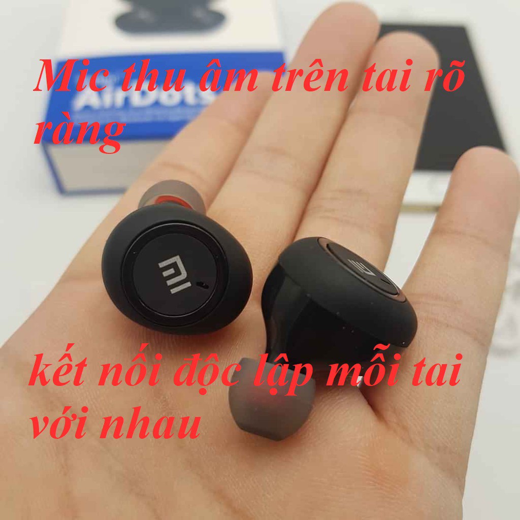 Tai nghe bluetooth xiaomi redmidots 2 không dây bluetooth âm bass cực hay