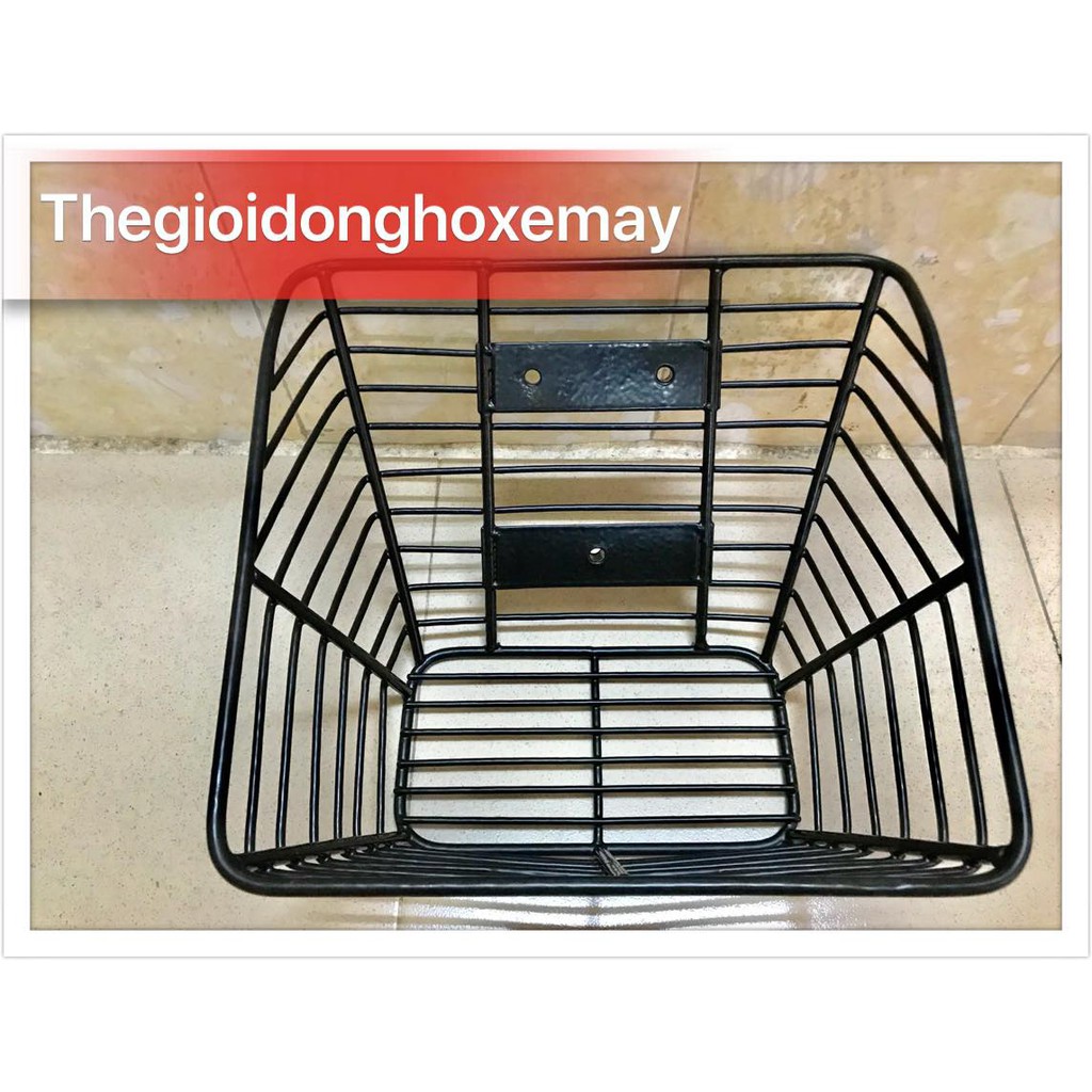 rổ đen xe wave lớn, wave alpha, wave rs, wave s100 sọc ngang