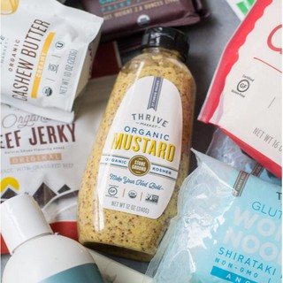 [USA - Diet Organic Mustard] Sốt mù tạt vàng hữu cơ ăn kiêng healthy THRIVE