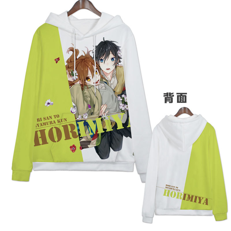 Áo Hoodie Tay Dài Dáng Rộng In Hình Horimiya Thời Trang | BigBuy360 - bigbuy360.vn