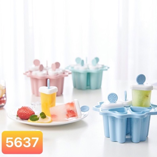 Khuôn làm kem tại nhà nhiều hình đáng yêu