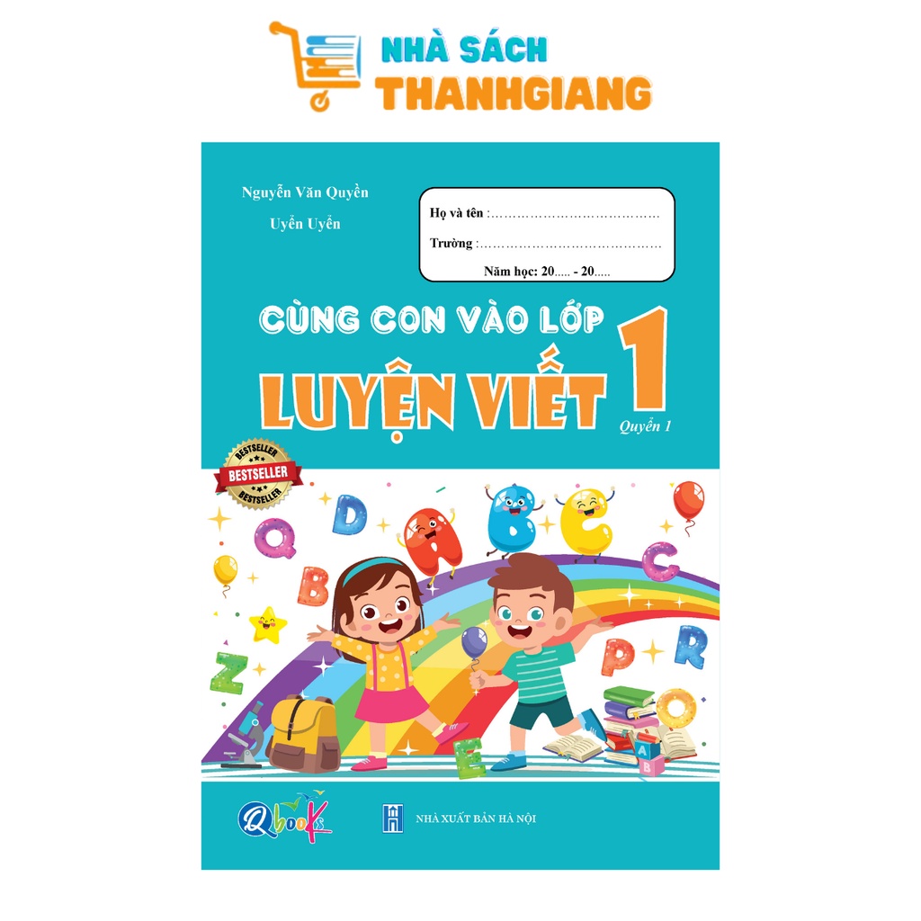 Sách - Cùng con vào lớp 1 Luyện viết (1 cuốn)