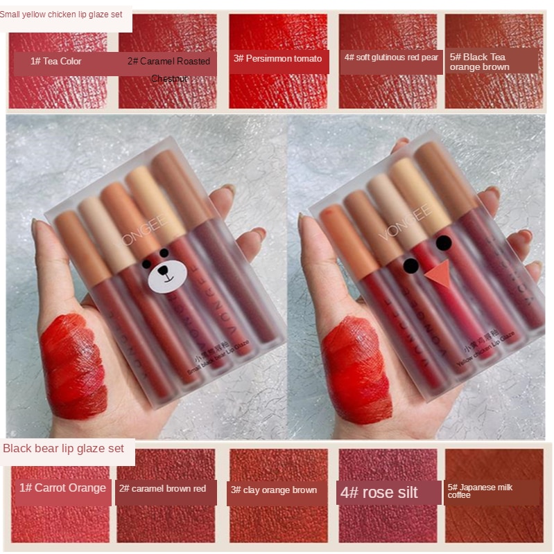 Son Môi Màu Bóng Lì Lâu Trôi Không Thấm Nước Thời Trang Độc Đáo | BigBuy360 - bigbuy360.vn