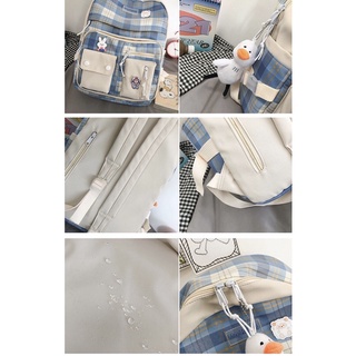 Balo Kẻ móc Vịt sticker KV1