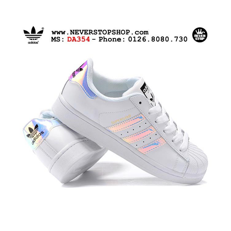 Giày ADIDAS SUPERSTAR HOLOGRAM cổ thấp nữ thế thao siêu xinh siêu chất giá rẻ | NeverStopShop.com