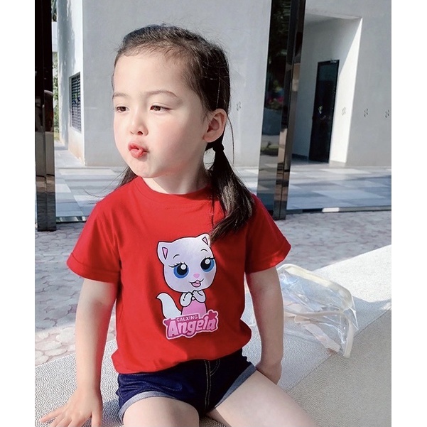 Lyvyshop - (Cotton SG chính phẩm) Áo thun cộc tay bé trai, bé gái siêu dễ thương từ 09-28kg