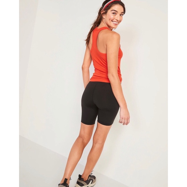 [Bigsize đến 65kg]Quần Legging Lửng Quần Biker Cạp Cao Co Giãn Tốt Nhiều Mầu Hàng Xuất Xịn