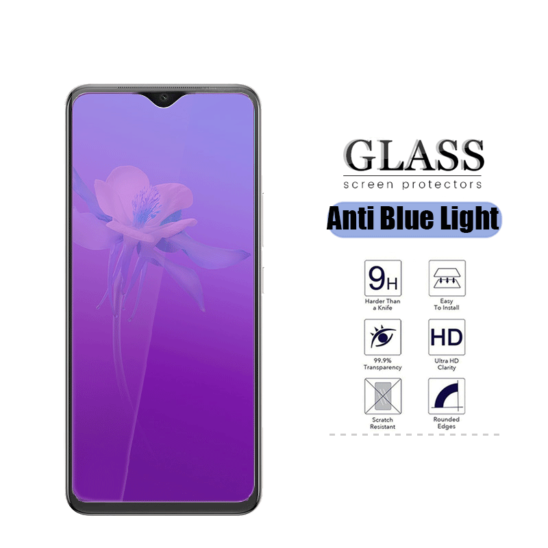 Kính Cường Lực Chống Ánh Sáng Xanh Cho Vivo Y31 Y51 V20 Se Pro Y20I Y20 V19 V17 V15 Y19 Y17 Y15 Y12 Y11 S1 Pro