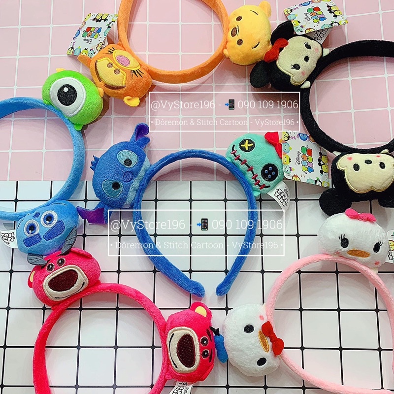 BỜM TÓC DISEY THÊU XỊN XÒ - CÀI TÓC DISNEY SIÊU XINH