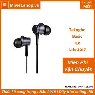 {FlashSale} Tai Nghe Xiaomi Basic Lite 2017 - Chính Hãng Xiaomi - Miviet.shop