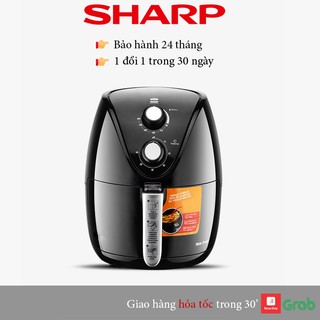 Nồi Chiên Không Dầu SHARP Mã KS-1010. Dung Tích 5.5L HÀNG CHÍNH HÃNG BẢO HÀNH 1 NĂM