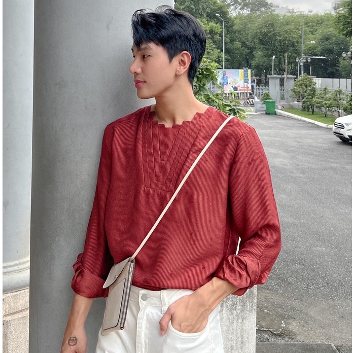 Áo sơ mi cổ xếp nam - JOSHY LONG TEE