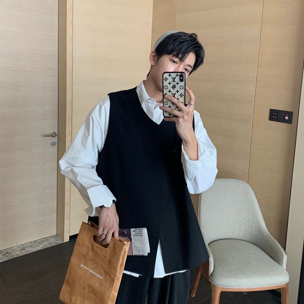 Áo gile UNIKA unisex form rộng Gile Basic Tea nam nữ oversize phong cách ulzzang GILE03
