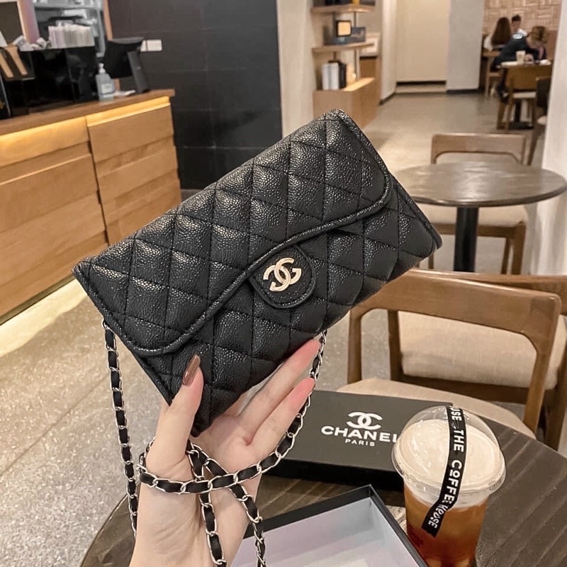 Ví cầm tay có dây đeo chéo cực xinh túi xách mini có dây đeo chéo cực xinh chất da mềm mại dễ thương