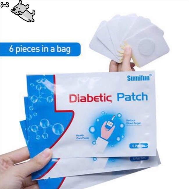 6 pcs Diabetes Patch Reduce High Blood Sugar Diabetes Patch Medications Natural Herbs Diabetic