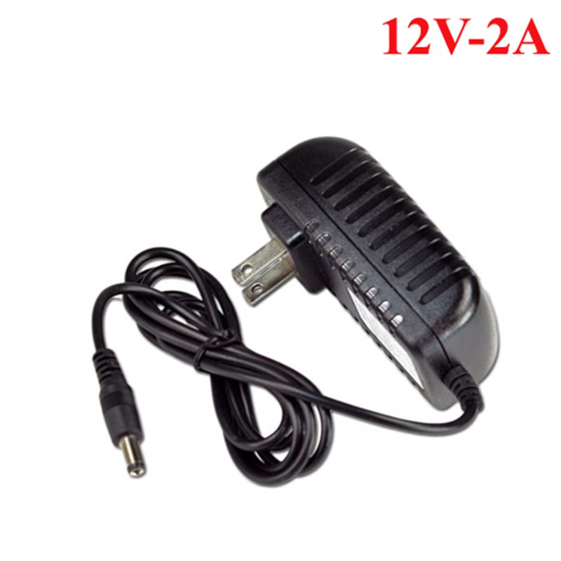 Nguồn vỏ nhựa 12V 2A adapter (5.5x2.1mm)