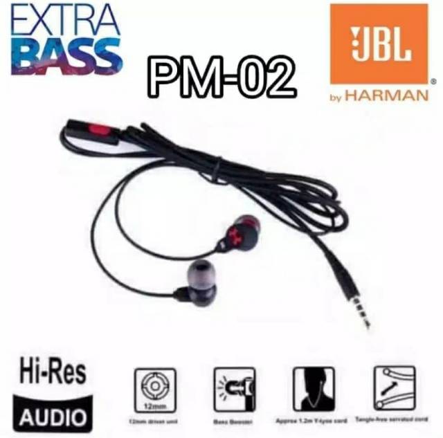 Tai Nghe Nhét Tai Jbl Pm-02 Jack 3.5mm Chất Lượng Cao Màu Sắc | BigBuy360 - bigbuy360.vn