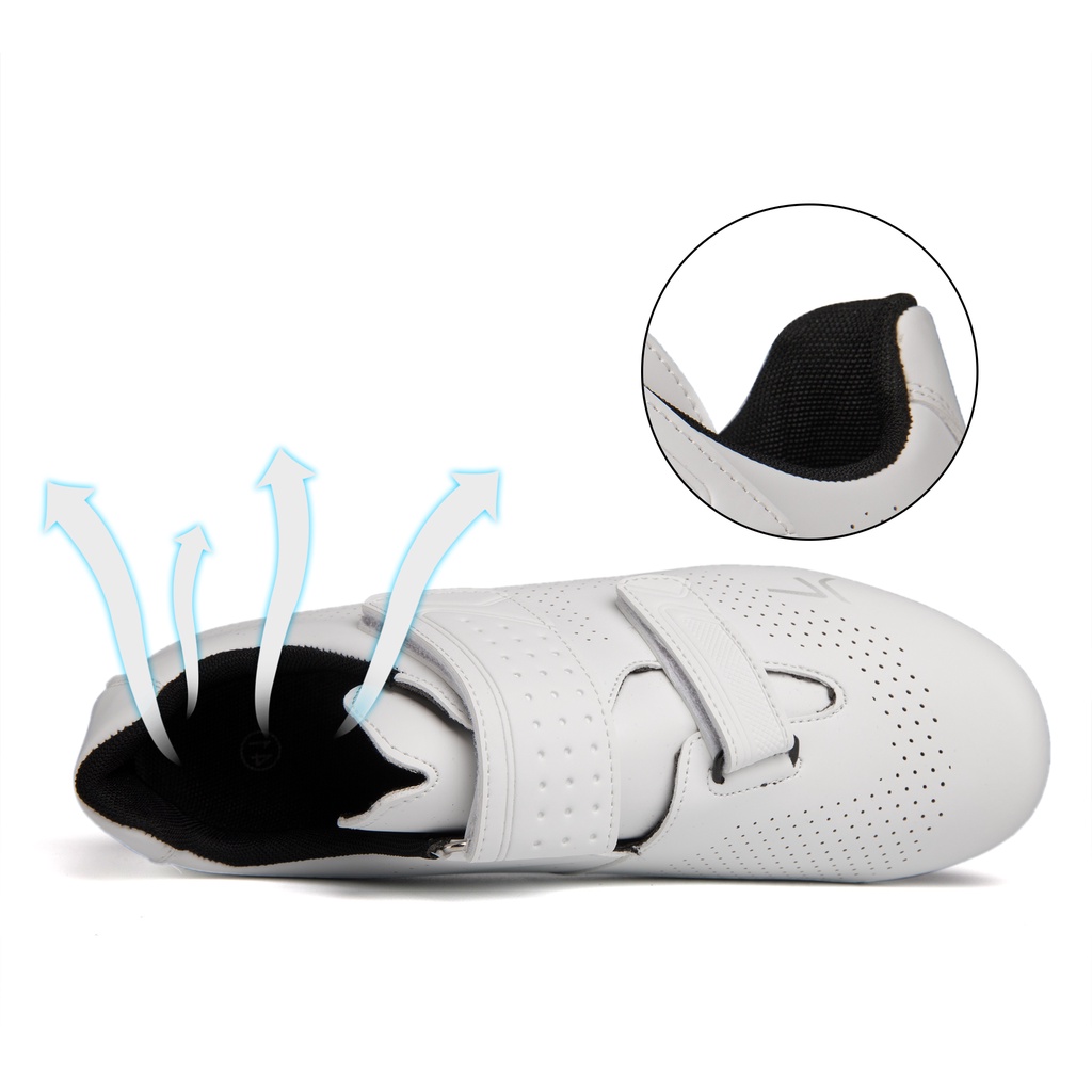 2022 Thời trang xu hướng Cái mới giày thể thao ngoài trời Giày đạp xe nam chuyên nghiệp khóa dán Thoáng khí giày đạp xe đường trường
