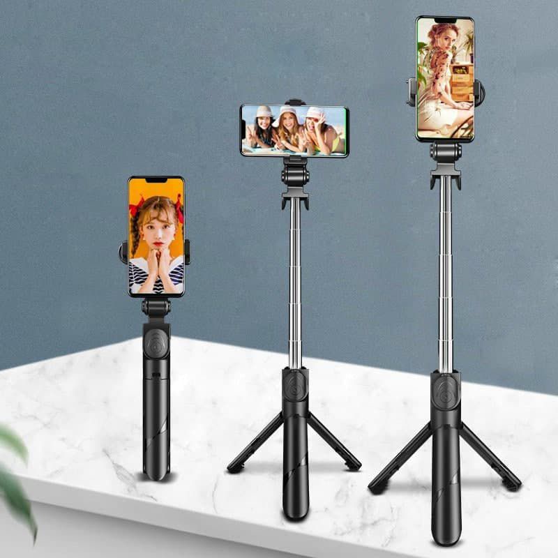 Gậy tự sướng cao cấp XT-02 có chân đứng kèm điều khiển