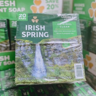 Nguyên Lốc 20 Cục Xà Phòng Tắm Irish Spring 113g Của Mỹ