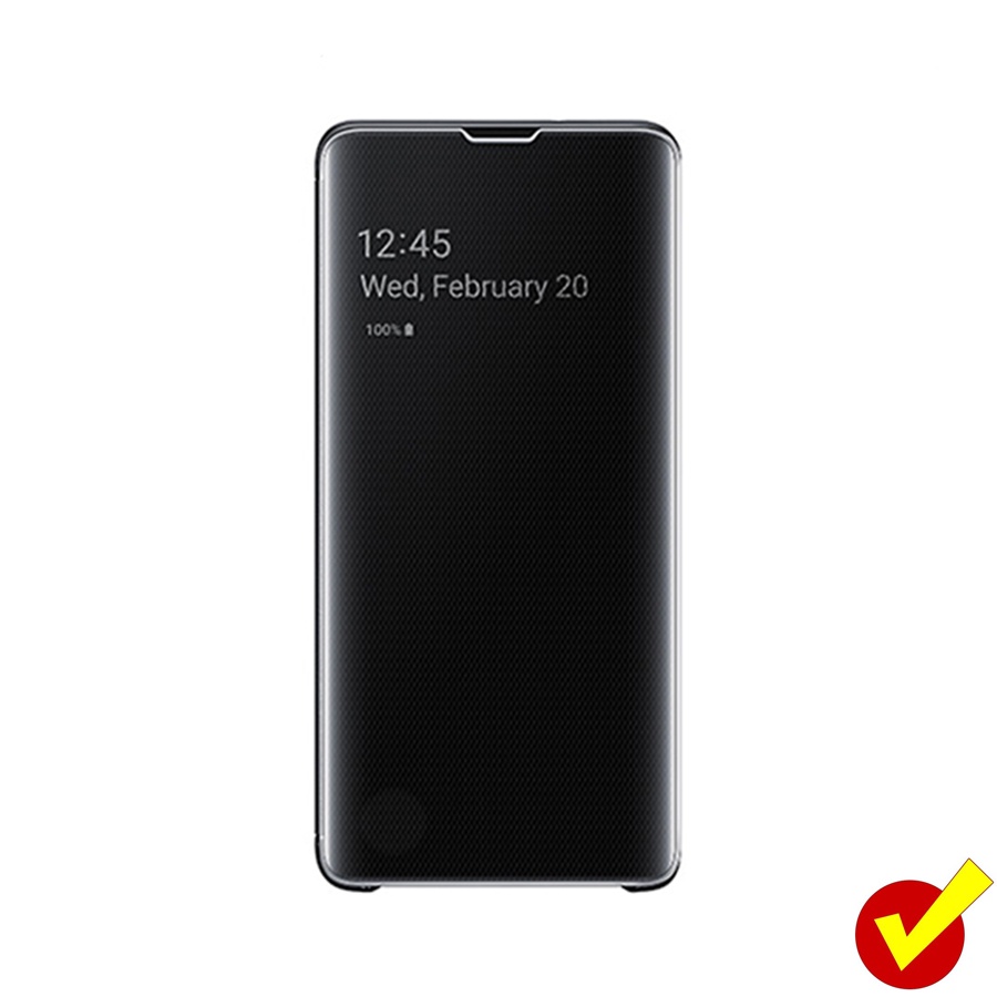 Bao da Clear View Standing Cover chính hãng Samsung S10 (FULL BOX)