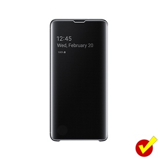 Bao da Clear View Standing Cover chính hãng Samsung S10