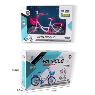 Mô hình xe đạp mini tỉ lệ 1:1 bằng hợp kim dùng trang trí