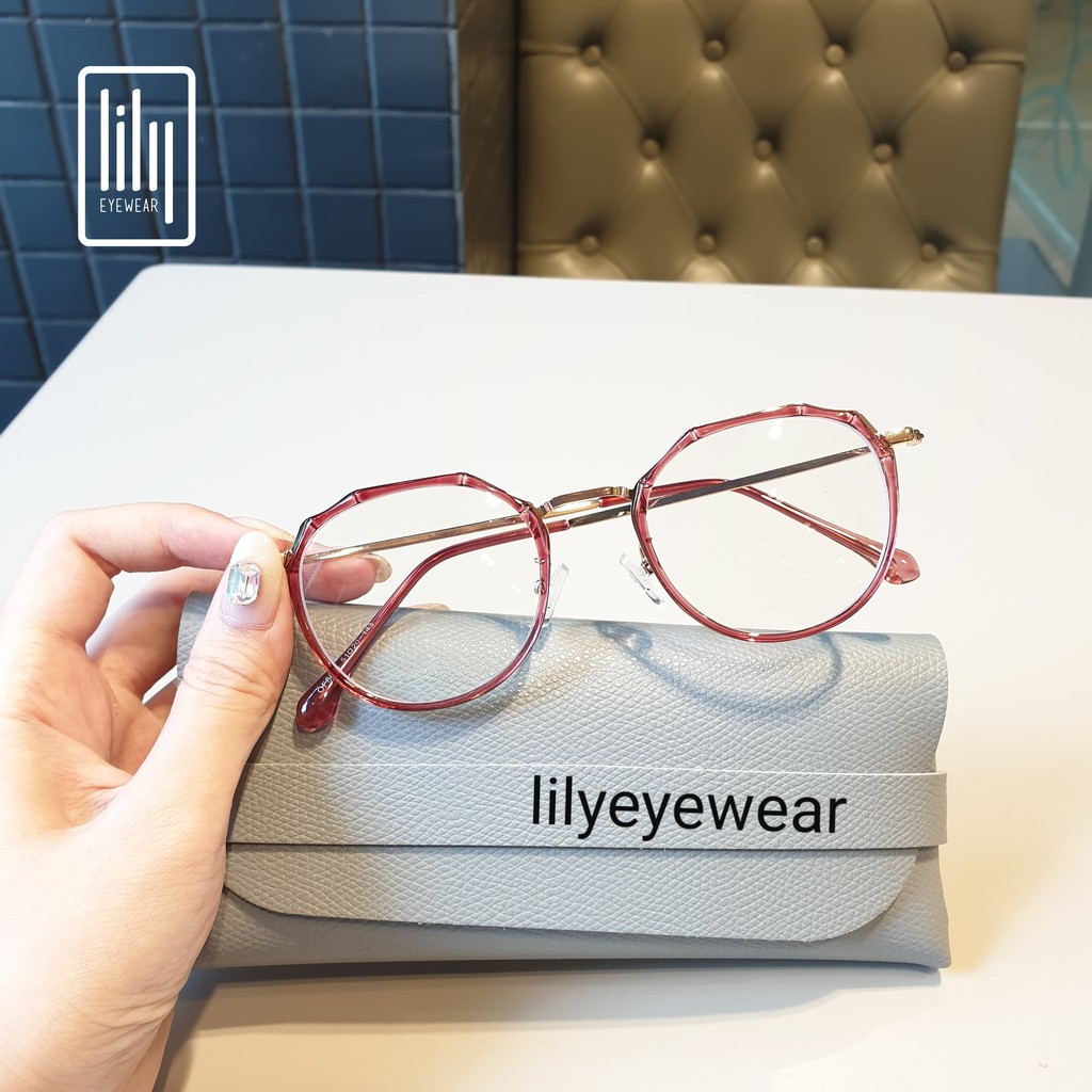 Gọng Kính Cận Tròn Kim Loại L8854 - Gọng Kính Mắt Thời Trang Lilyeyewear | BigBuy360 - bigbuy360.vn