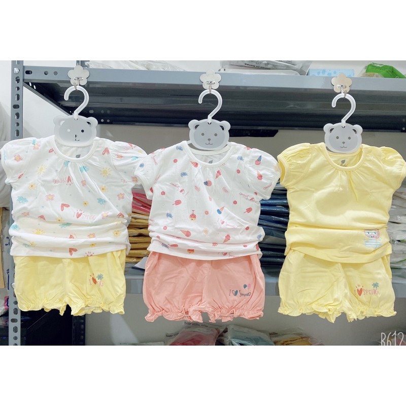 Bộ raglan/ cánh tiên Lullaby chất cotton 2021