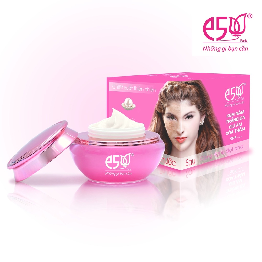 Kem Nám Trắng Da Giữ Ẩm Xoá Thâm E5 18g