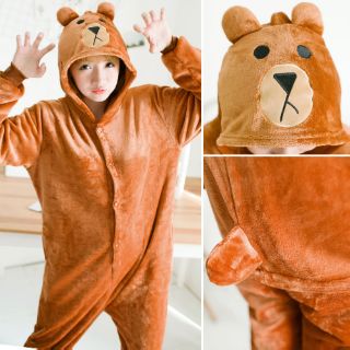 Bộ đồ thú Gấu Brown