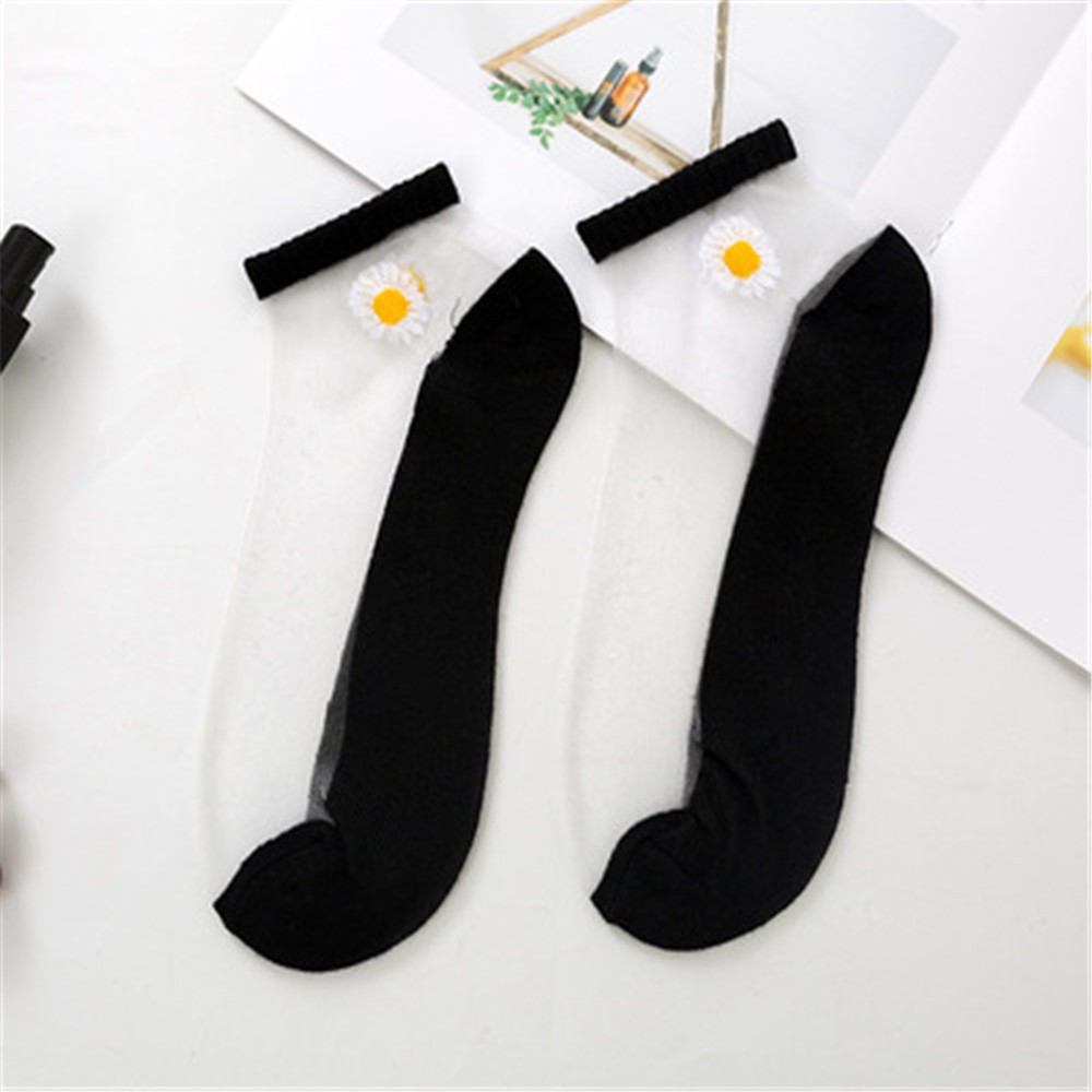 Vớ Lưới Xuyên Thấu Thêu Hoa Xinh Xắn Dành Cho Nữ | BigBuy360 - bigbuy360.vn