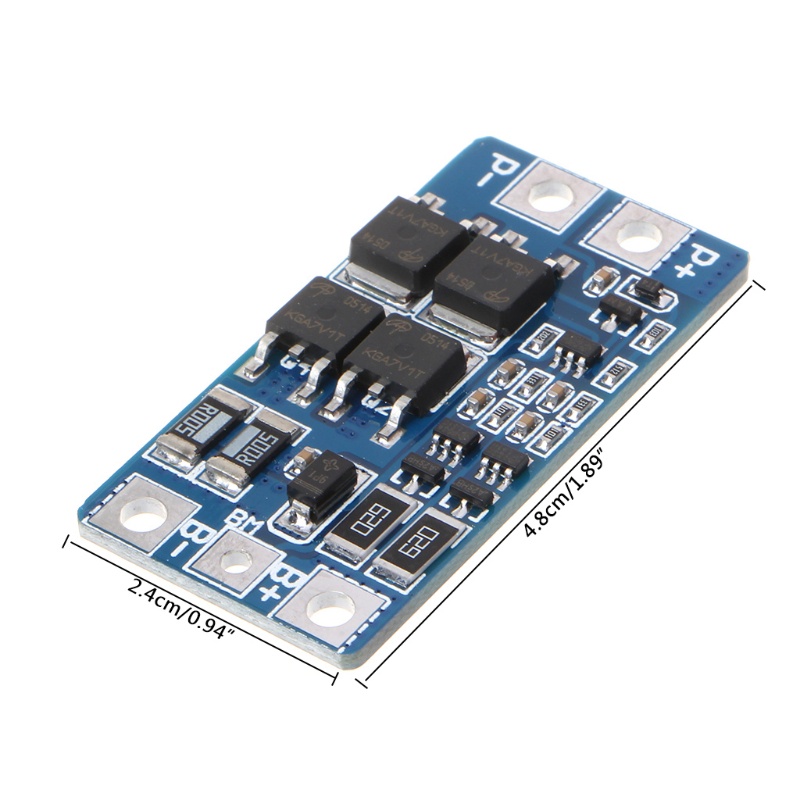 Bảng Mạch Sạc Pin Lithium 2s 10a 7.4v 18650 Bms Pcm