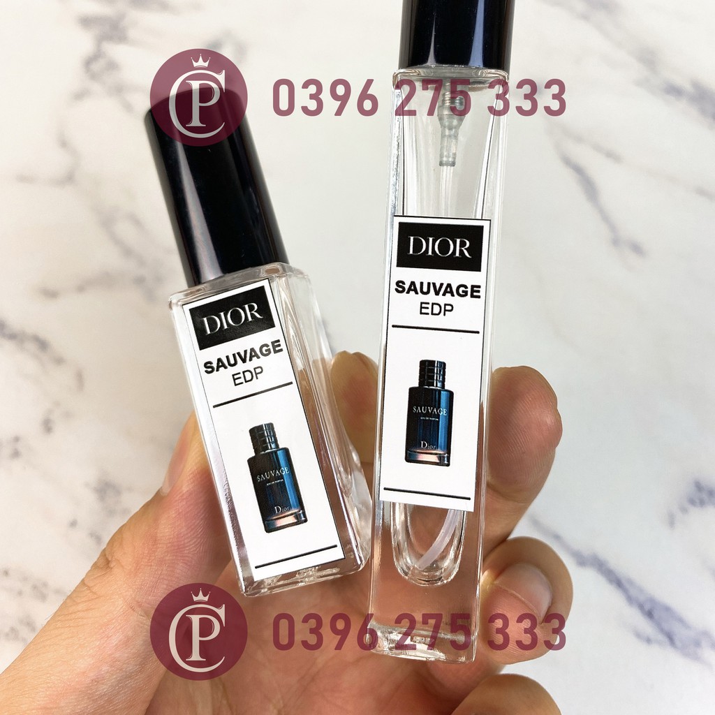 20 tem dán chai mẫu thử nước hoa - Decal bóc dính