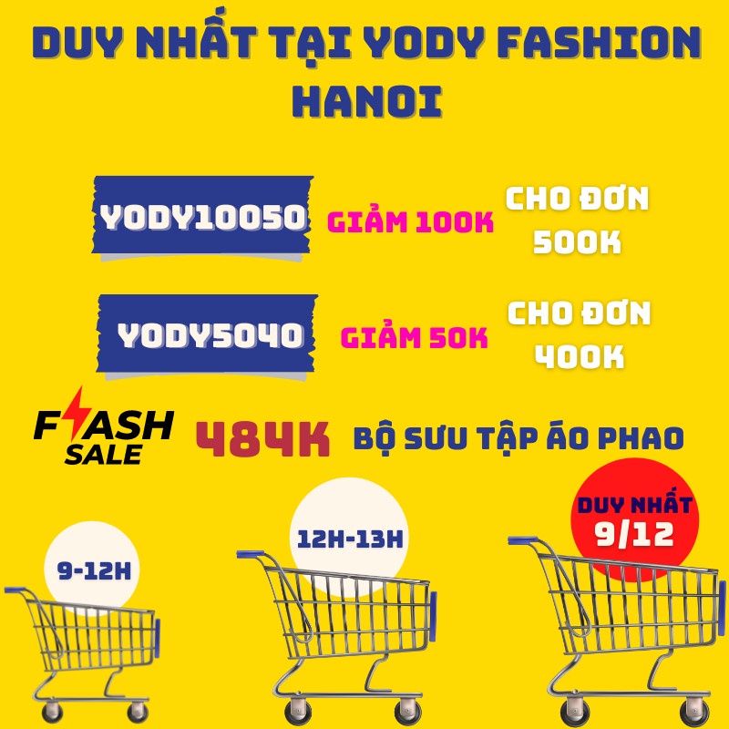 Áo Phao Nữ YODY Không Mũ Siêu Nhẹ, Áo Khoác Chống Thấm Nước Giữ Ấm Cao Cấp PHN4012