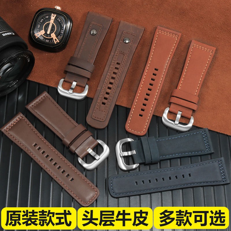 Dây Đeo Bằng Da Cho Đồng Hồ Sevenfriday P1 / P2 / Q2 / M2 / S2 / 03 28
