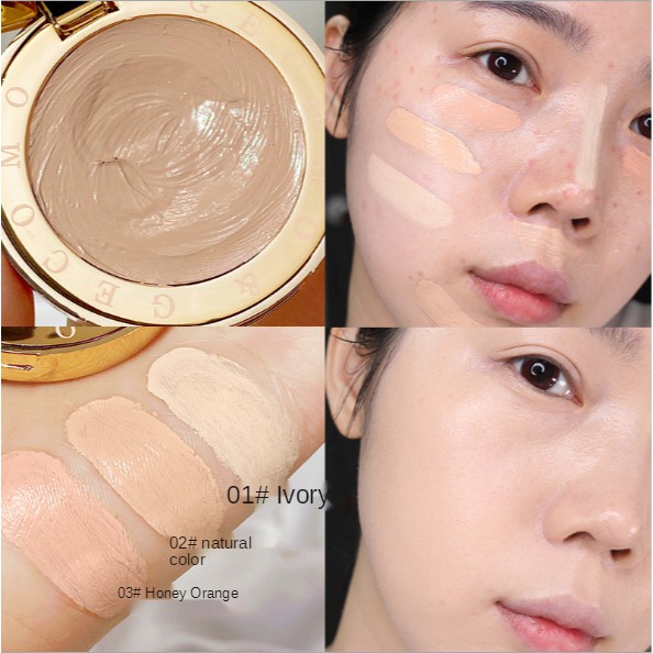 [Hàng mới về] Hộp kem che khuyết điểm / quầng thâm / mụn hỗ trợ trang điểm tự nhiên hiệu quả | BigBuy360 - bigbuy360.vn