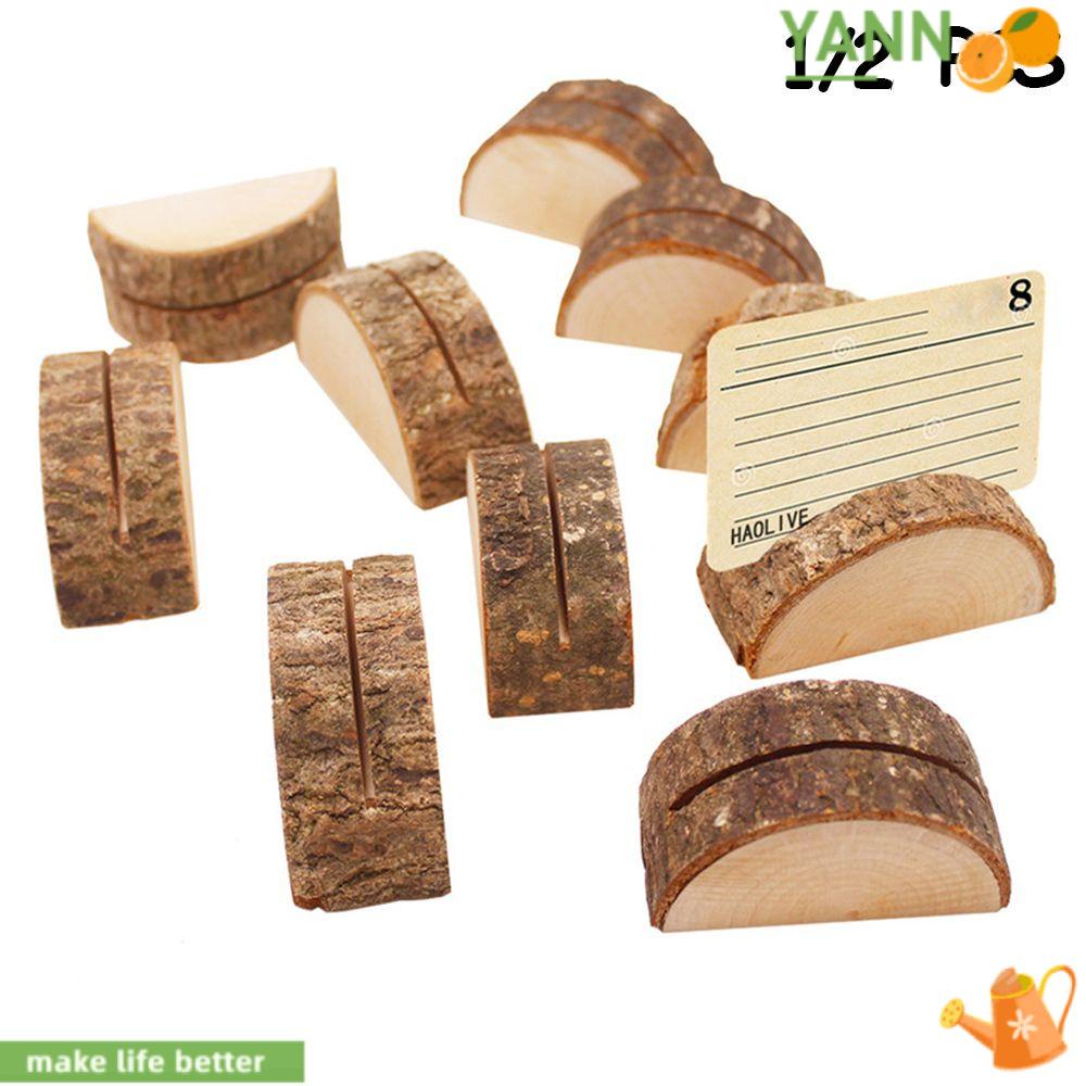 1 / 2 Giá Đỡ Kẹp Ảnh Để Bàn Hình Bán Nguyệt Độc Đáo Trang Trí Nhà Cửa / Tiệc