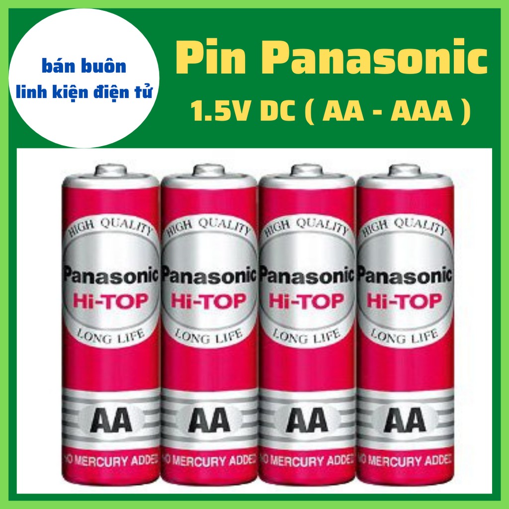 Pin panasonic, pin 1.5v, pin con thỏ