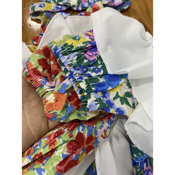 Body bé gái ,body cộc tay mặc mùa hè siêu xinh kèm tuban nơ