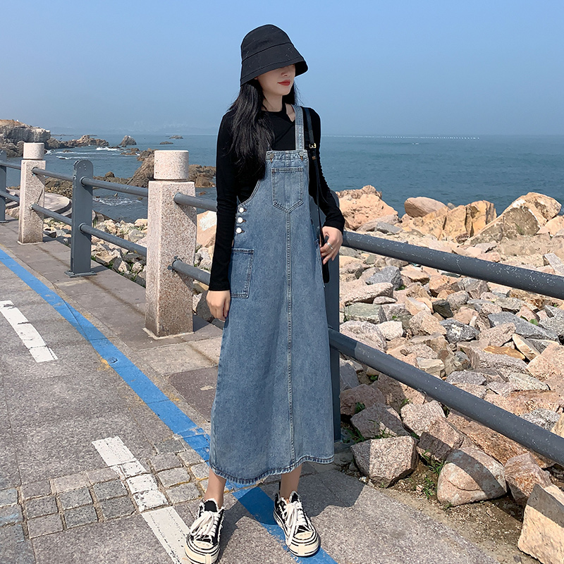 NEW Đầm Yếm Dáng Chữ A Phong Cách Ulzzang Xinh Xắn Cho Nữ | BigBuy360 - bigbuy360.vn