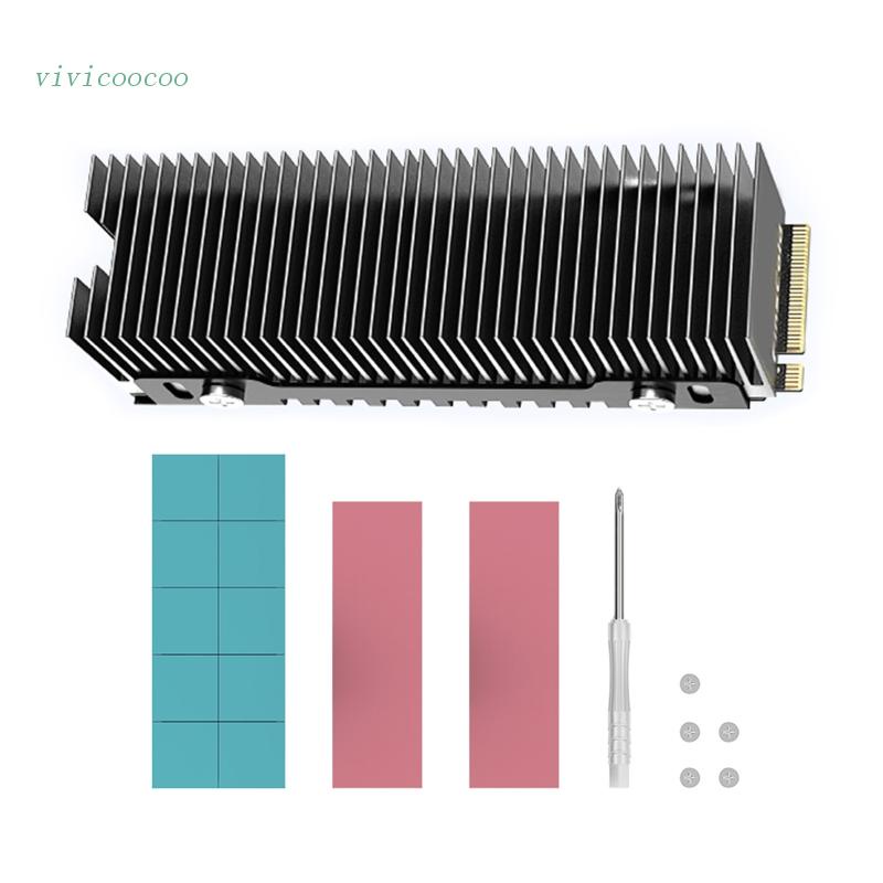 Bộ Tản Nhiệt M.2 SSD NVMe M2 2280 Bằng Nhôm Cứng Chuyên Dụng